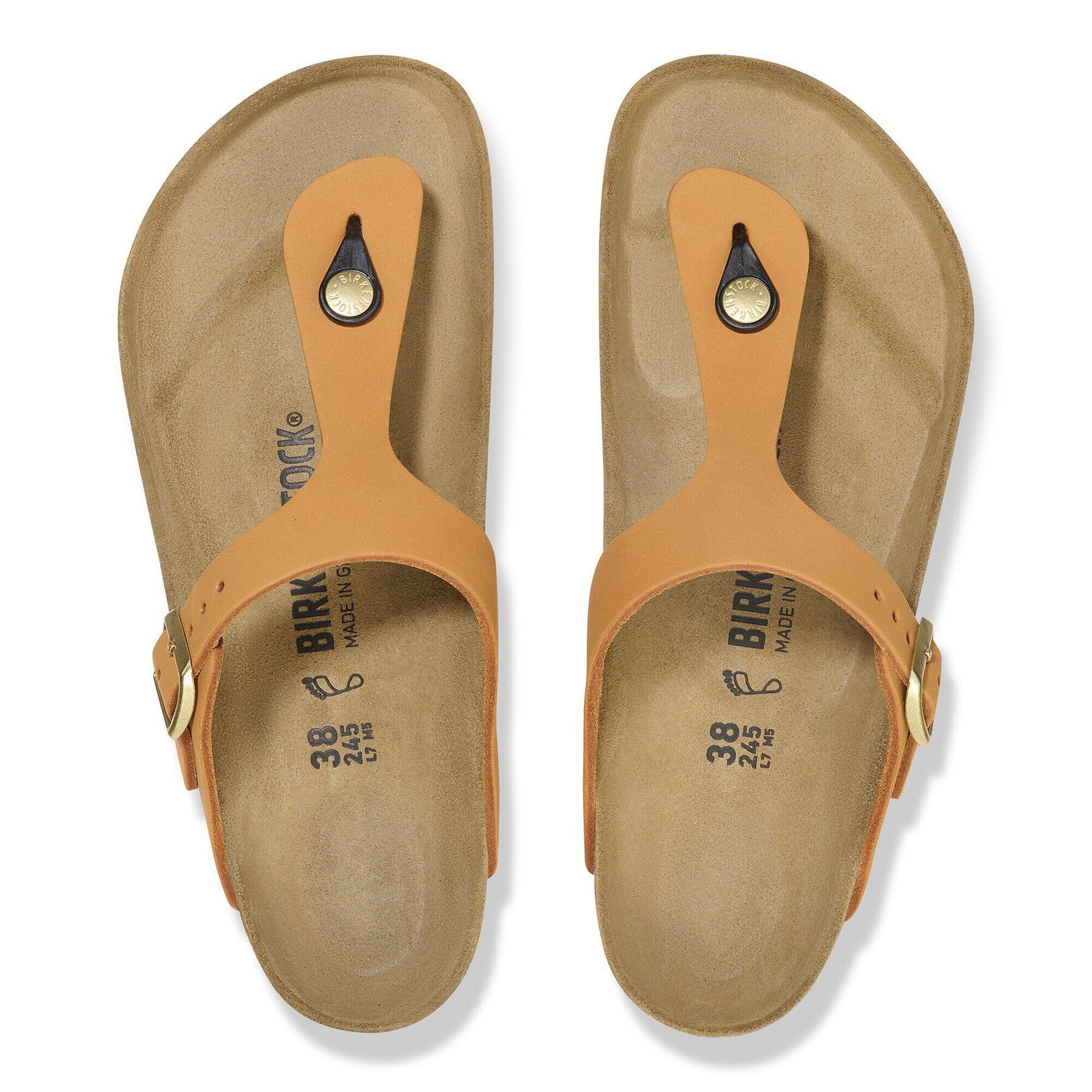 Alternative view of Gizeh Nubuk Leather