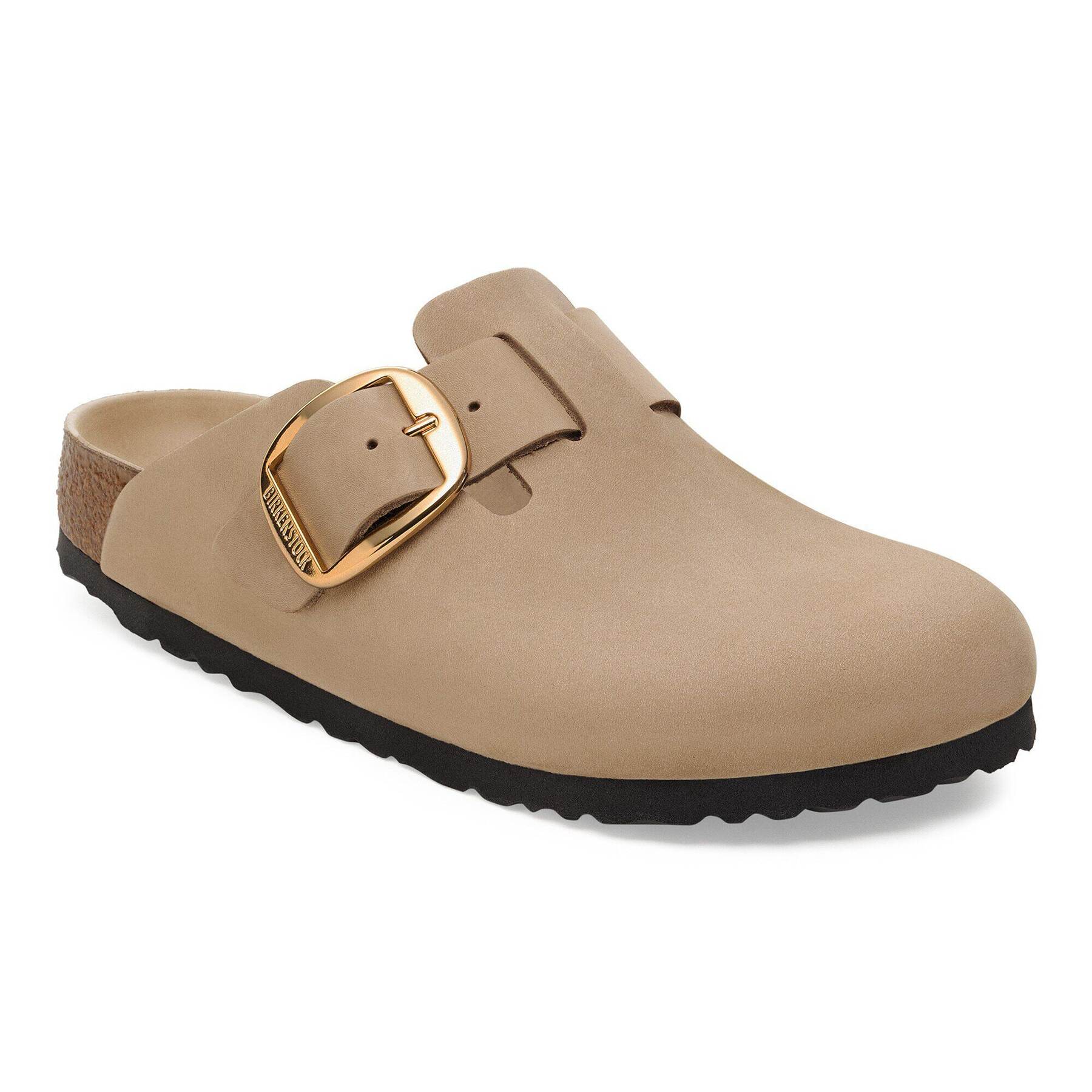 Boston Big Buckle Natural Leather Oiled